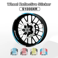 strips motorcycle wheel tire stickers car reflective rim tape motorbike bicycle auto decals for bmw s1000xr s1000 xr