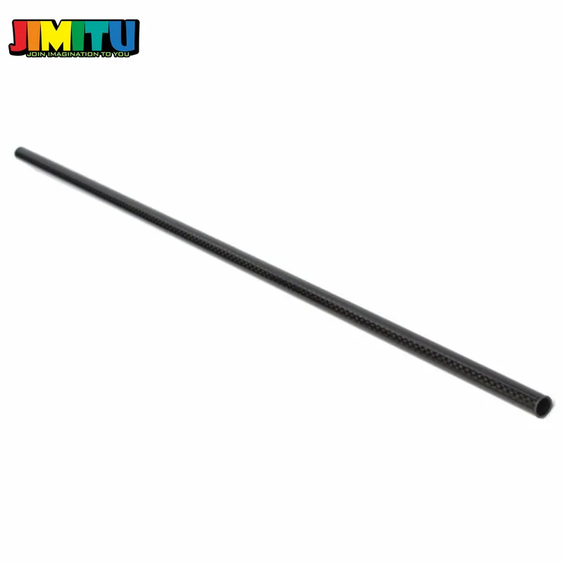 JIMITU 3K 8mm x 10mm 500mm рулон обернутый бум из углеродного волокна для мультикоптера