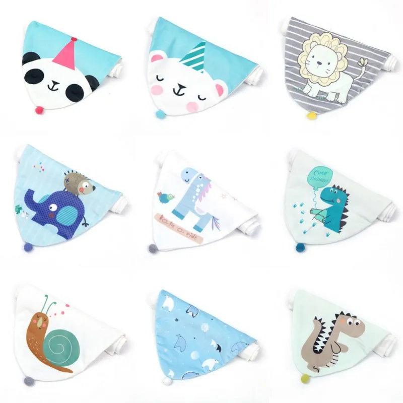 

Детское впитывающее полотенце для рук от пота, товары для ухода, полотенце из 100% хлопка с мультяшным рисунком, моющееся мягкое Впитывающее п...