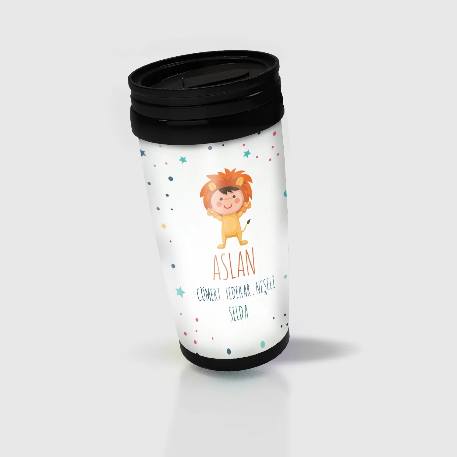 

Personalized Characteristic Leo Themed Thermos