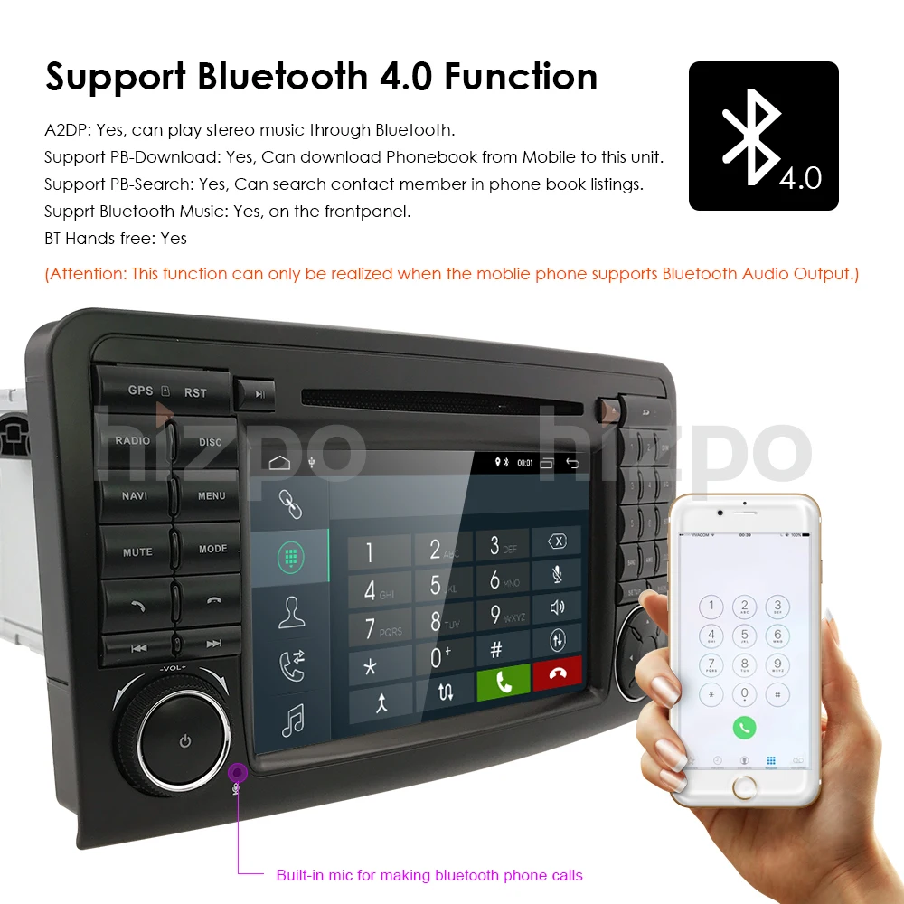 2Din 7 дюймов Android9.0 CarDVD плеер для Mercedes Benz/ML/GL Класс W164 ML350 ML500 GL320 Canbus 4GWifi gps радио CAM