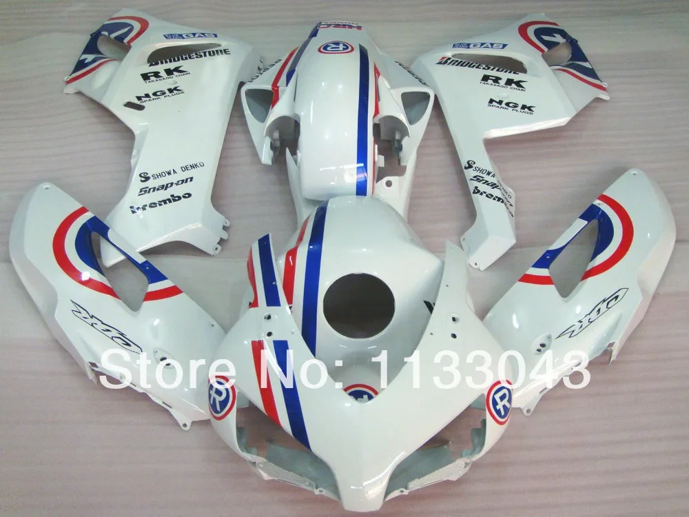 

100%Fit Injection Fairings for HONDA CBR1000RR 04 05 CBR1000 RR 2004 2005 CBR 1000RR 04 05 pre_drilled fairing parts #10slla