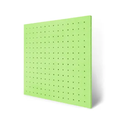 Green color A 1 коробка 10 шт размер 60x60 см экологически чистый перфорированный полиэфирный материал акустические панели звукопоглощающее устройство акустическая обработка стеновые панели - Цвет: Green color A