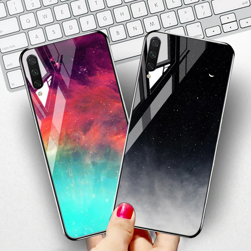 

Tempered Glass Case For Xiaomi Mi 9T Case Bumper on Xiomi Mi A3 9 8 A2 Lite Se Pro Pocophone F1 CC9 CC9e Capa Cover Coque