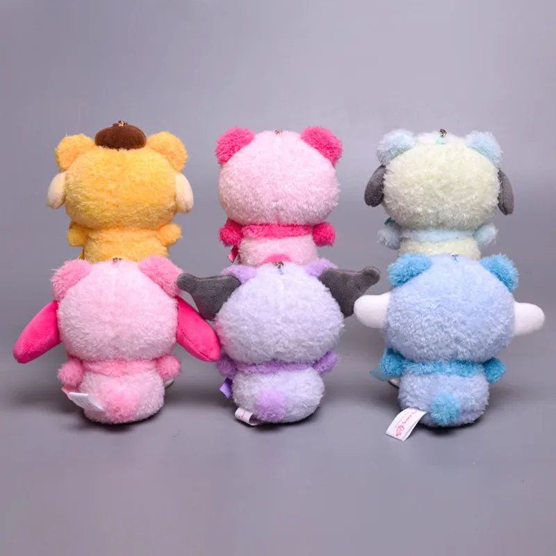 12 см Kawaii Sanrio брелок плюшевая Подвеска Аниме Мягкие животные милый Коричный