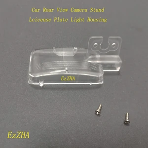 EzZHA Car Rear View Camera Bracket License Plate Light Housing Mount For Toyota Agya Wigo Daihatsu Ayla Facelift 2017-2020