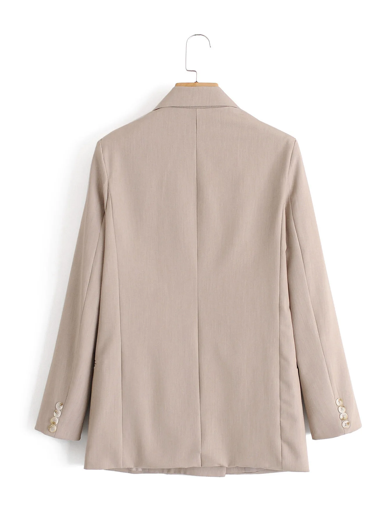 

2020 Summer New Straight Double-Breasted women Suit Jacket zaraing-style za vadiming sheining women female suit blazer Dt27606