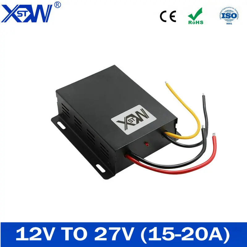 Повышающий преобразователь напряжения постоянного тока от 12 В до 27 в 15 А 20 540 Вт