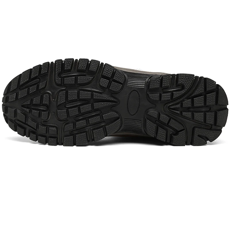 

Men High Quality Leather Boots Shoes Winter Warm Thick Sole Male Boots Sneakers Top Man Outdoor Snow Ankel Boots Mens Shoes Hot