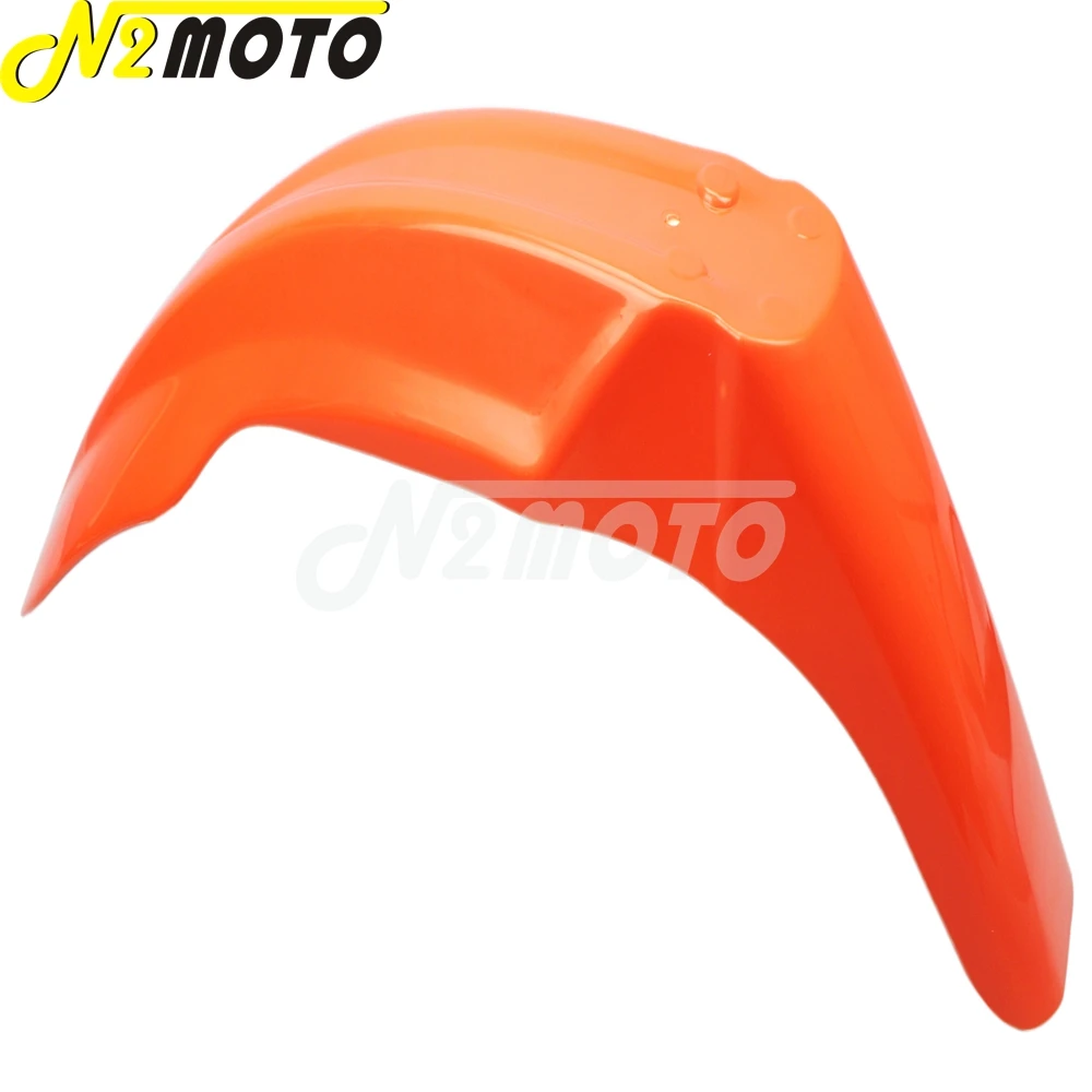 Мотоциклетное пластиковое оранжевое переднее крыло брызговик для мотокросса