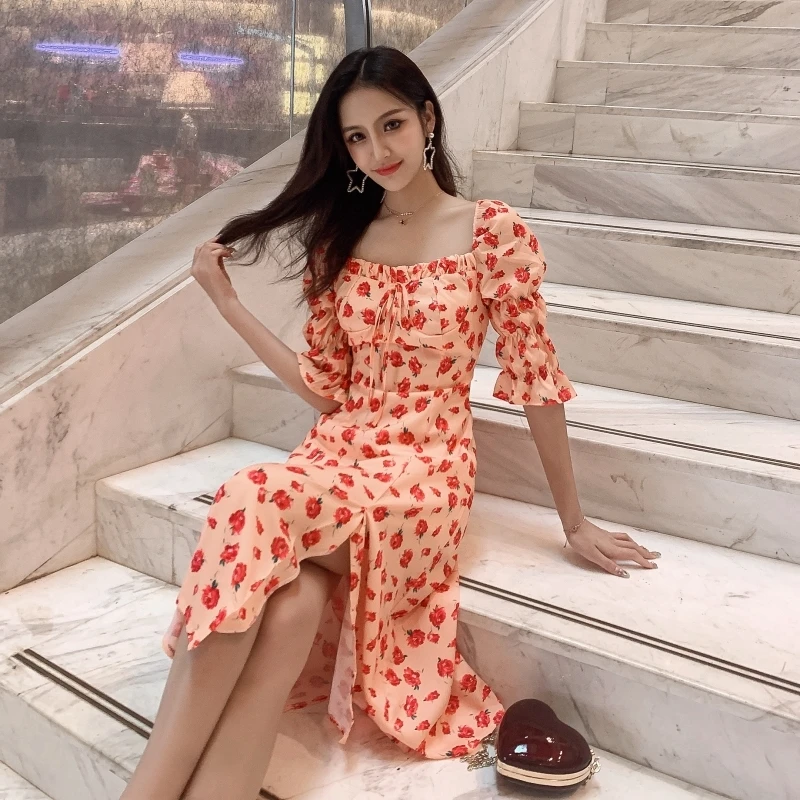 Пляжное платье для вечеринки весенне-летнее женская одежда 2020 корейские