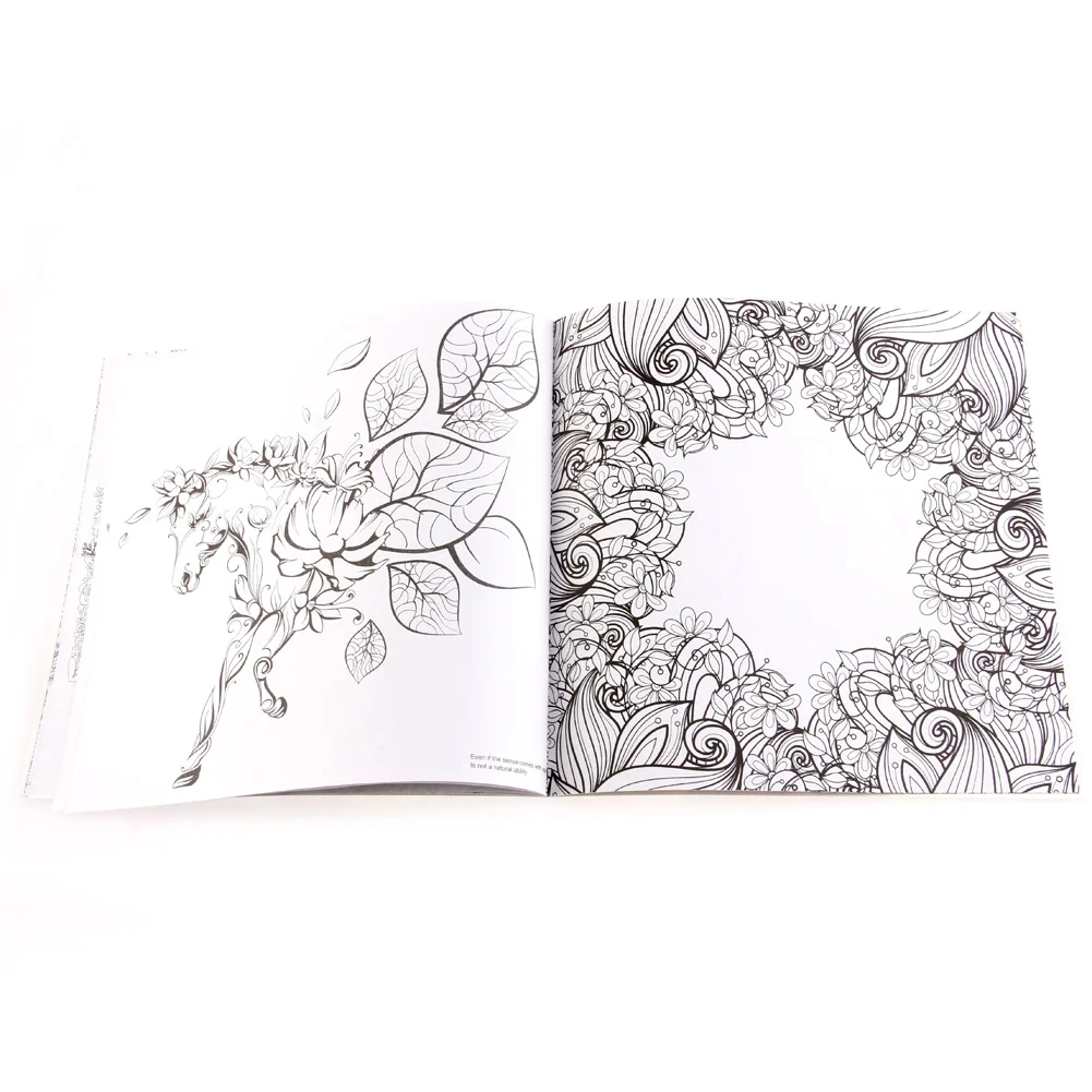 

Livre pour enfants Graffiti Coloring Book Peinture English Books Zen Mandalas Dropshipping