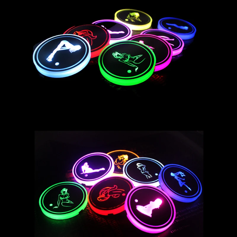 Автомобильный атмосферный светильник автомобильные аксессуары светодиодный