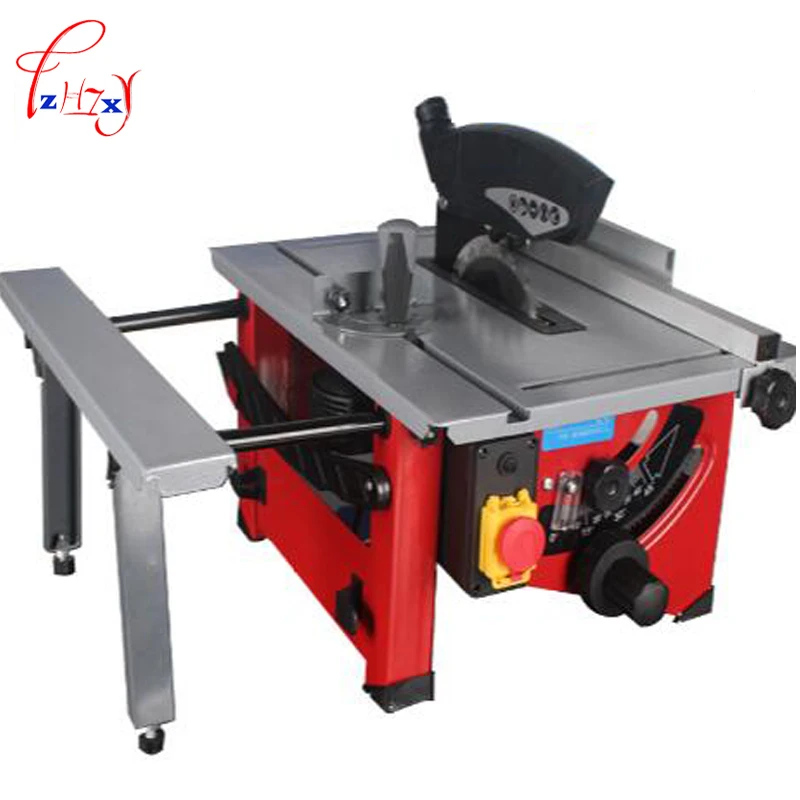 4800r / Min Sliding Woodworking Table Saw 210 Mm Wooden Diy Electric Saw Circular Angle Adjusting Skew Recogniton Saw