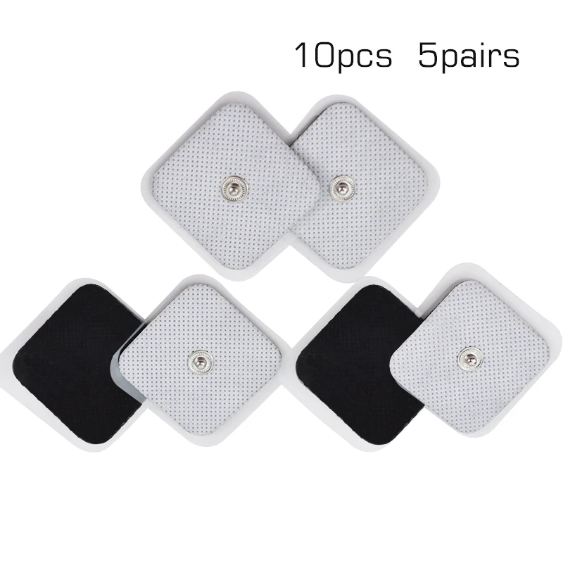 10pcs 5pairs Мини USB смартфон массажер многофункциональный мобильный телефон Управление массажное устройство 6 Режим стимулятор мышц для тела Здоровый Уход - Цвет: 10pcs 5pairs