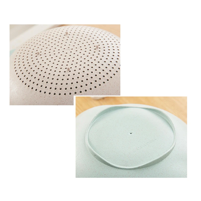 Двухслойная реверсивная кухонная фруктовая чаша ситечко пластиковая для риса