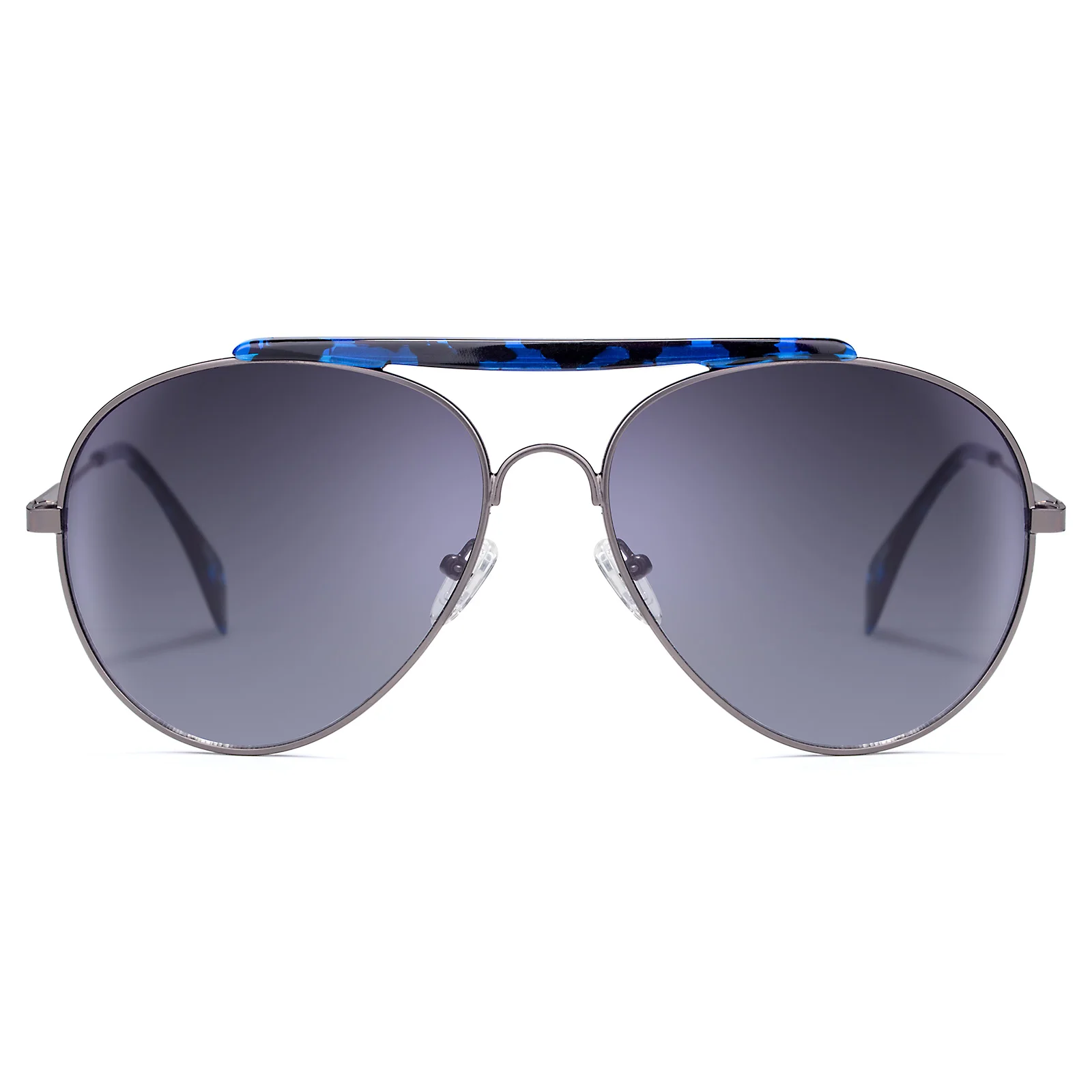 

2021 New Lady's Dark Gray Oversized Polarized Fashion Sunglasses Classic Design Glasses 100% Anti-Uv Sunglasses