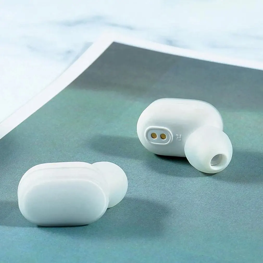 Xiaomi mi AirDots TWS Bluetooth наушники беспроводные наушники-вкладыши наушники гарнитура Молодежная версия с mi c и зарядная док-станция коробка