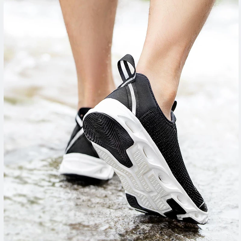 Xiaomi Youpin ZAOFENG портативный нескользящий дышащий Открытый shoesLarge сетка дышащая