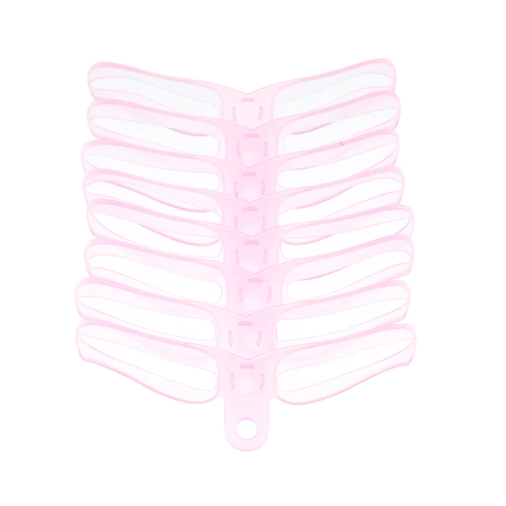 8 пар трафаретов для бровей корректор формы многоразовая женская карта груминга