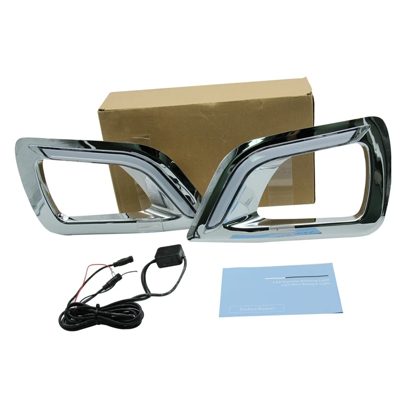 

2Pcs for 2016 Nissan NP300 Navara Special Car Daytime Running Light Fog Light