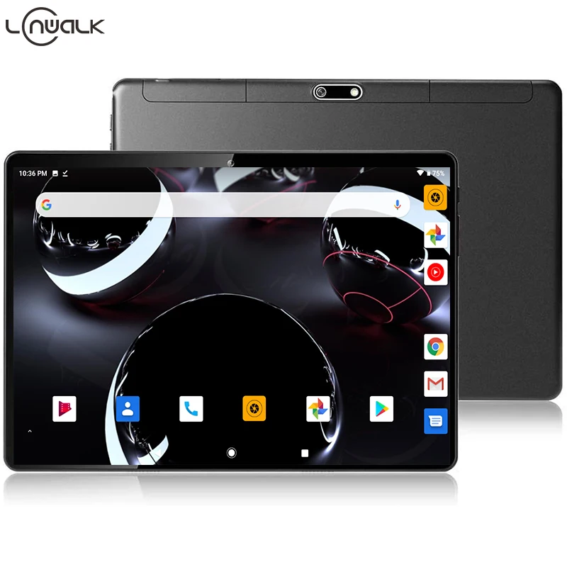 Новый 10 1-дюймовый планшетный ПК 2.5D стальной экран Android 9 0 планшет 3G телефонный