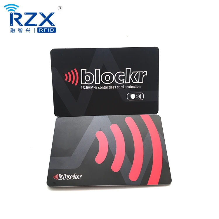 100pcs Wholesale PVC Blank White Printable RFID E-shield Card Wallet Blocking For Data Protection | Безопасность и защита