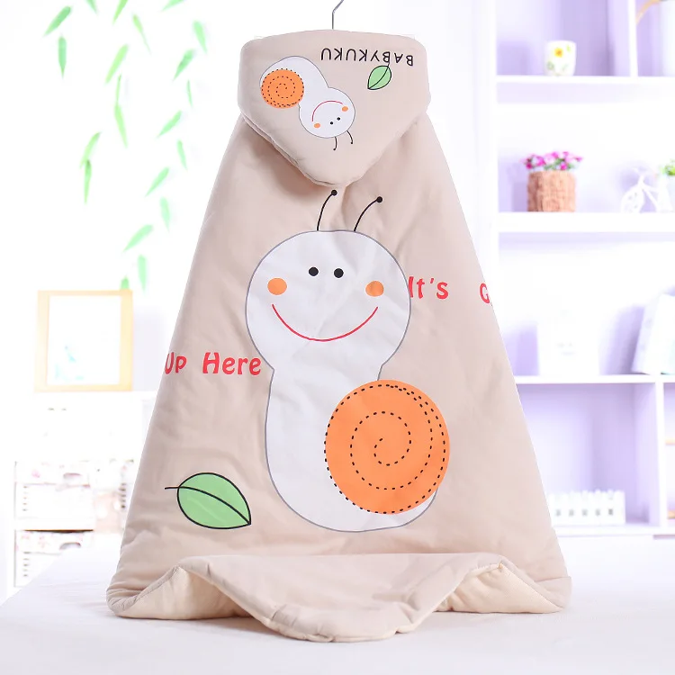 Мягкий Пеленальный детский спальный мешок для новорожденных Хлопковое одеяло