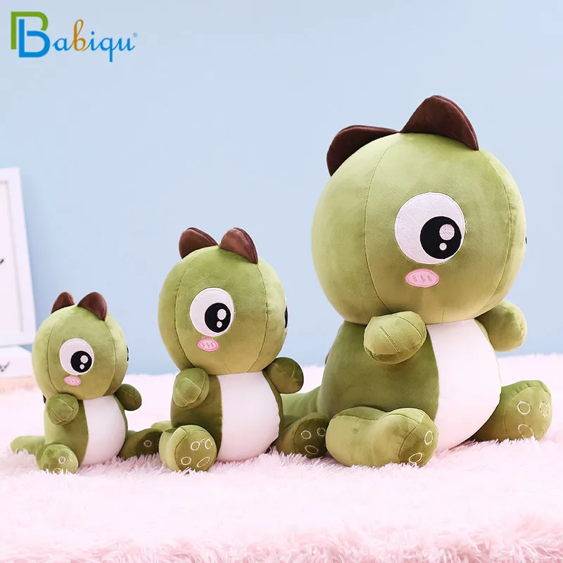 Кукла Плюшевая динозавр с большим глазом милая мультяшная Набивная