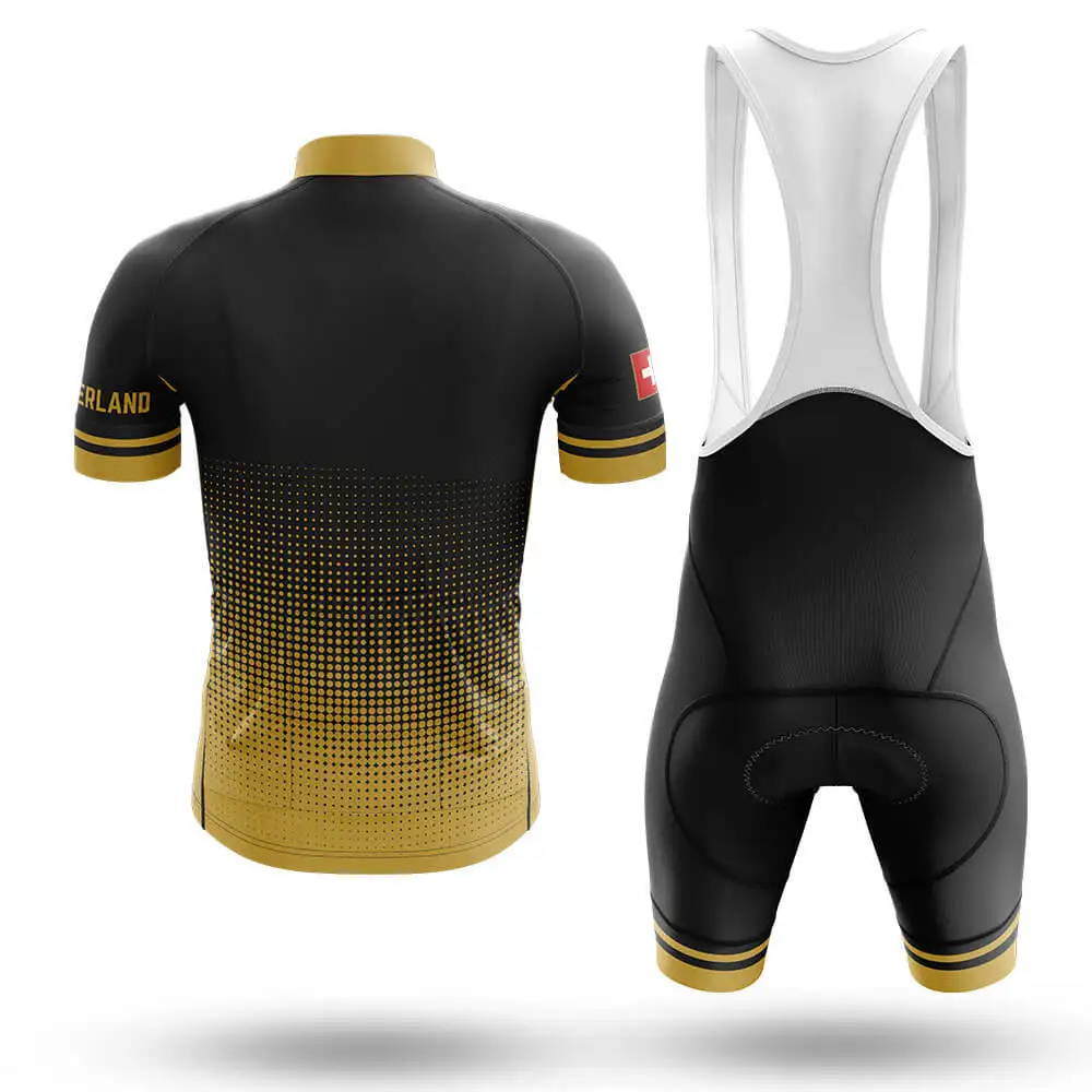 New yellow Switzerland Cycling jersey Set Summer Bicycle Clothing Maillot Ropa Ciclismo MTB Bike Clothes Sportswear Suit | Спорт и