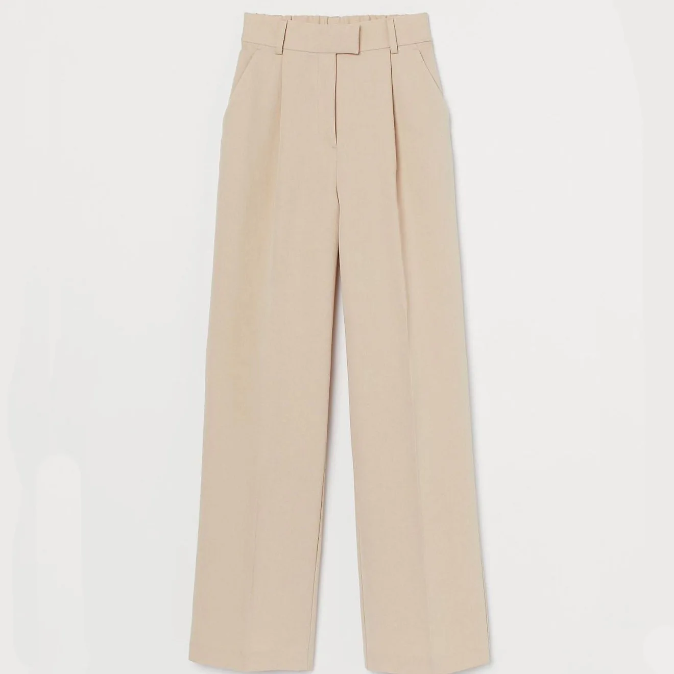 

2021 New Loose Wide Leg Casual Pants Women High Waist Straight Cotton Solid Color Fashion Khaki Trousers Female Streetwear