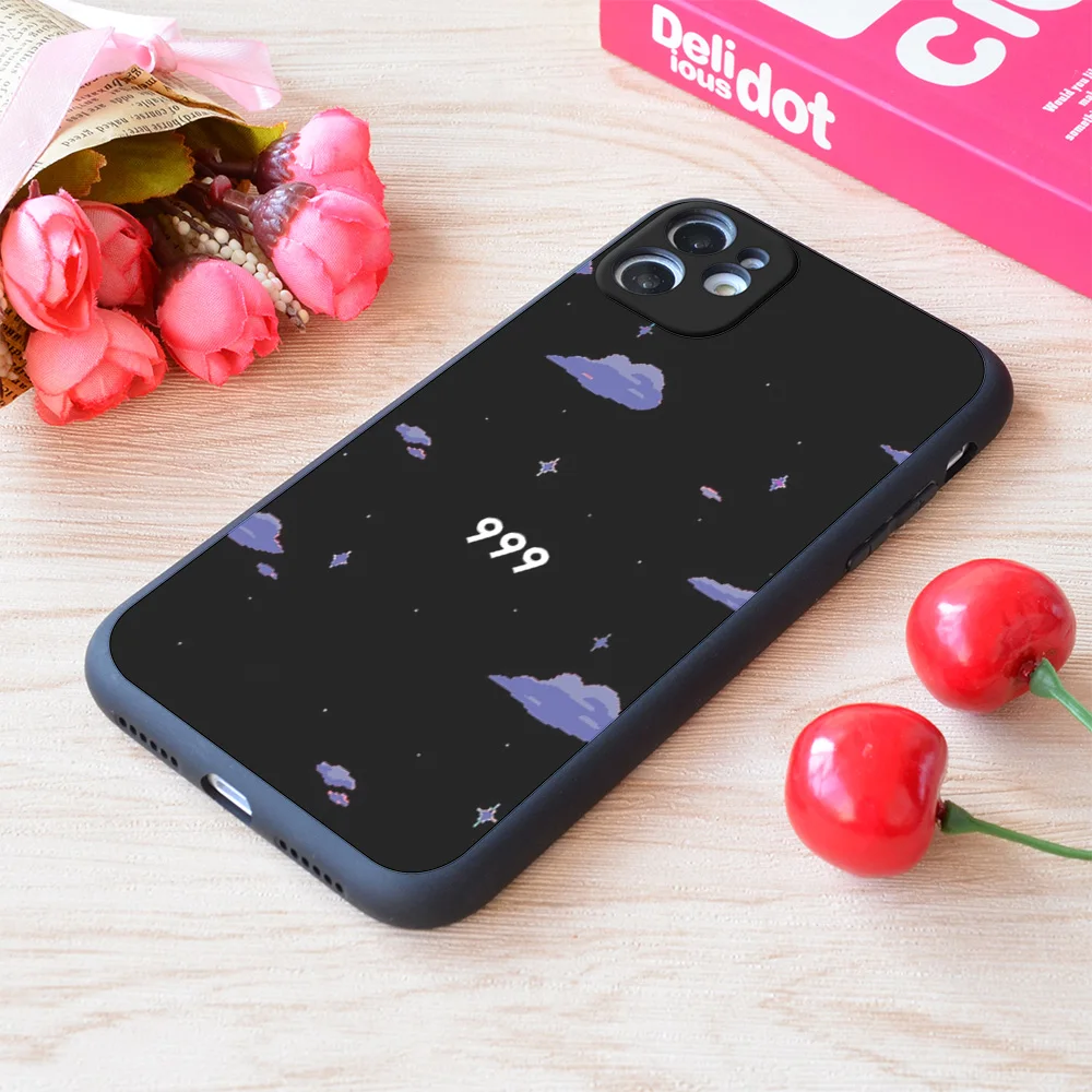 

For iPhone Juice Wrld 999 (Blue) Print Soft Matt Apple Case