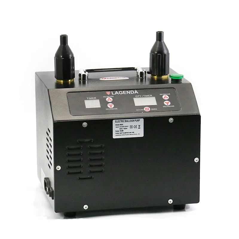 

B322 3.0 Electric Balloon Inflator, Digital Timer and Counter, B322 Has Two Starting Functions: Push and Pedal