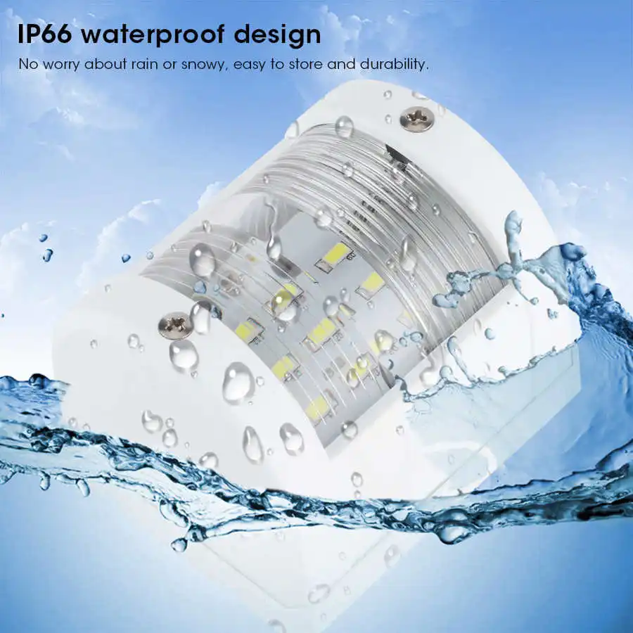 12V/24V 135 градусов лодка сигнальный светильник 2 5 W IP66 светодиодный навигации
