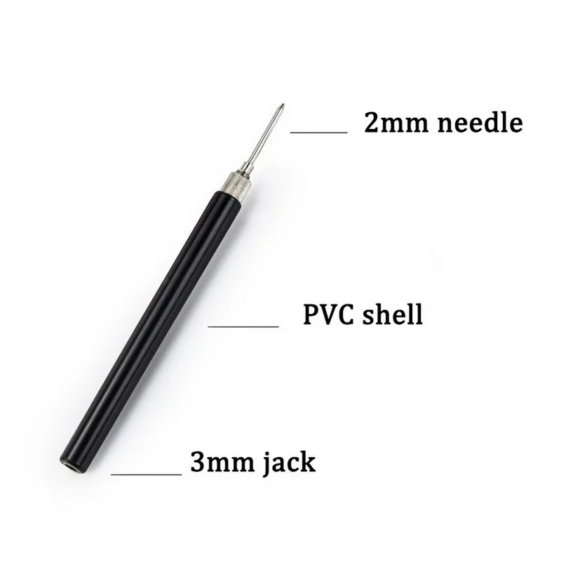 Новинка 10 шт. пружинный тестовый зонд наконечник игла изолированный крюк