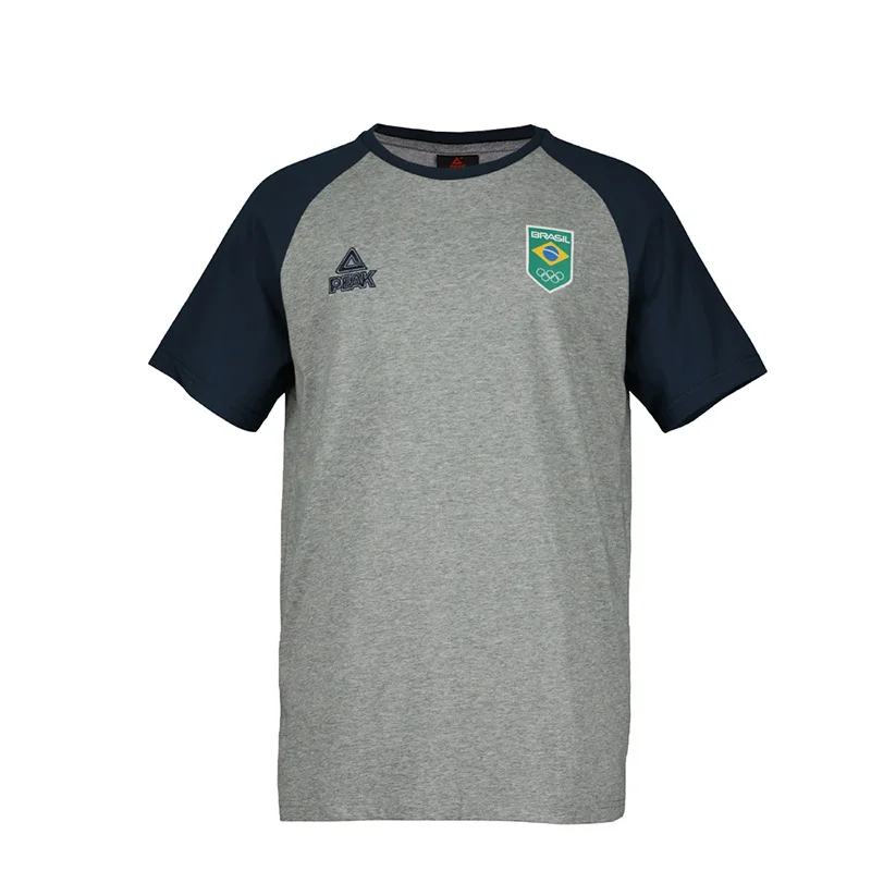 

PEAK Men's Running T-Shirts, Quick Dry , Fitness Gym Running Shirts, Soccer Shirts Men's Jersey Sportswear