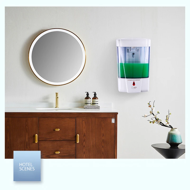 Диспенсер для мыла настенный с автоматическим датчиком 600 мл | Обустройство дома