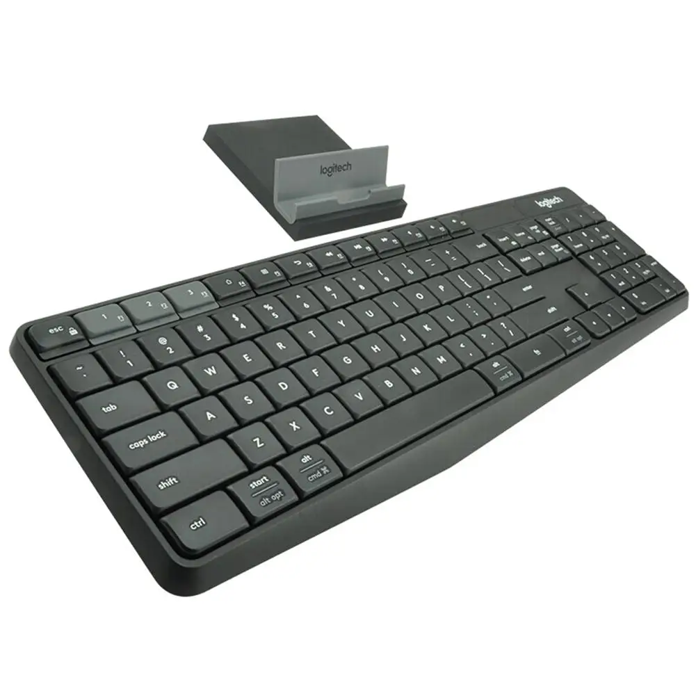 bluetooth клавиатура logitech k375s 104 клавиши 24 г