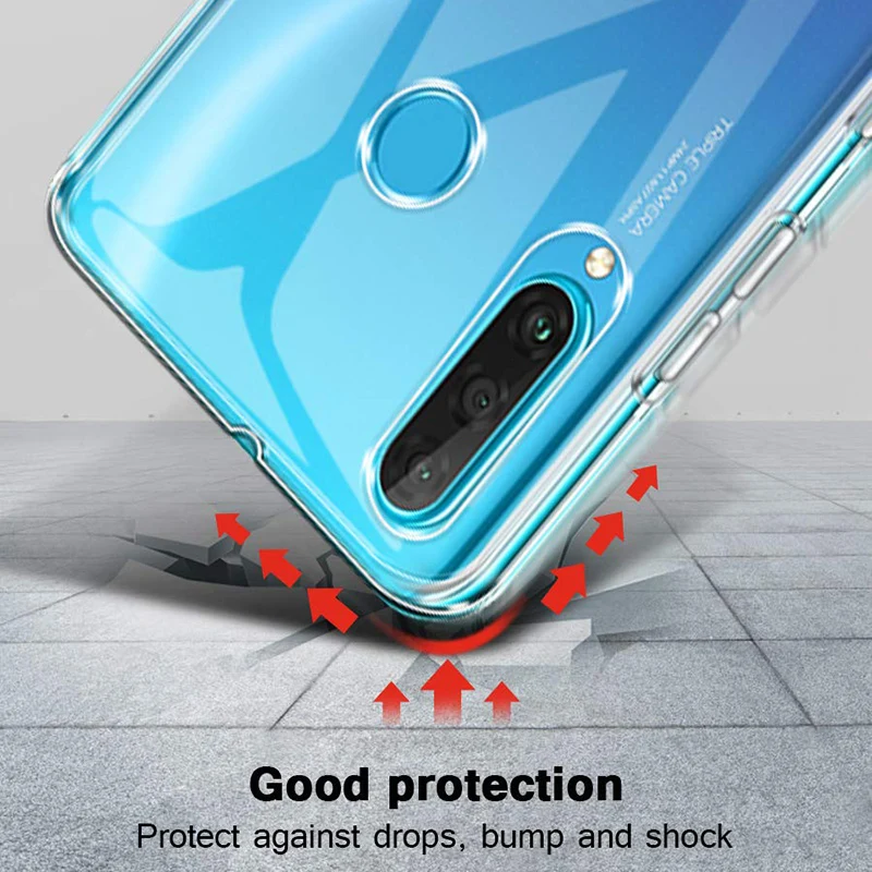 Силиконовый чехол накладка для Huawei P30 Lite TPU Funda Carcasa Coque Ультратонкий Мягкий
