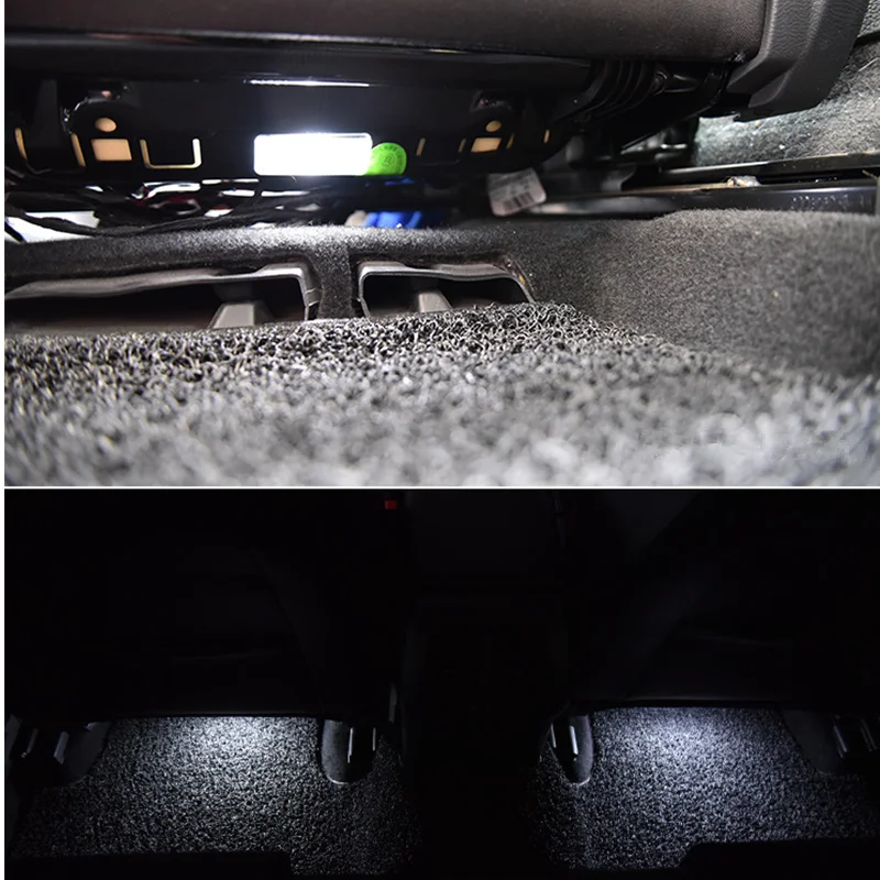 

car interior LED Footwell Light foot Lamp Cable Wiring harness For VW PASSAT B7 B8 CC Golf 7 MK7 7.5 Jetta Tiguan MK2 5GG947409