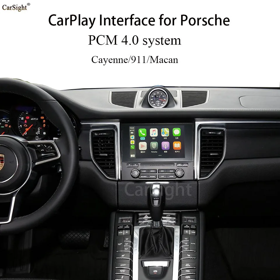 Новый беспроводной iPhone CarPlay для Porsche 2017 Cayenne Macan 911 Автомобильный плеер Android