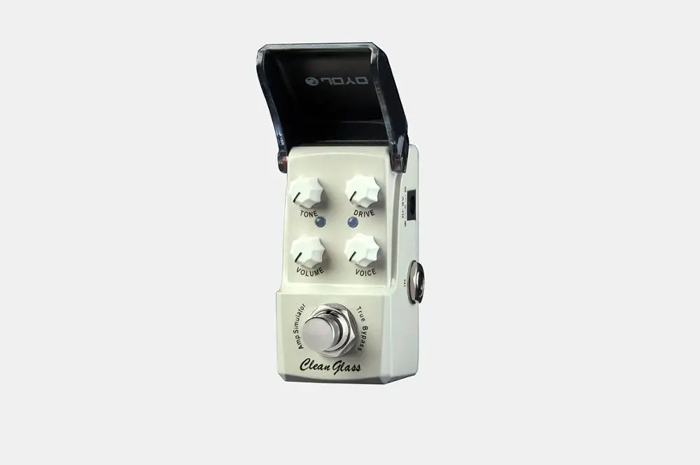Joyo jf-307 Железный человек серии мини цельного куска эффектор чистое стекло |
