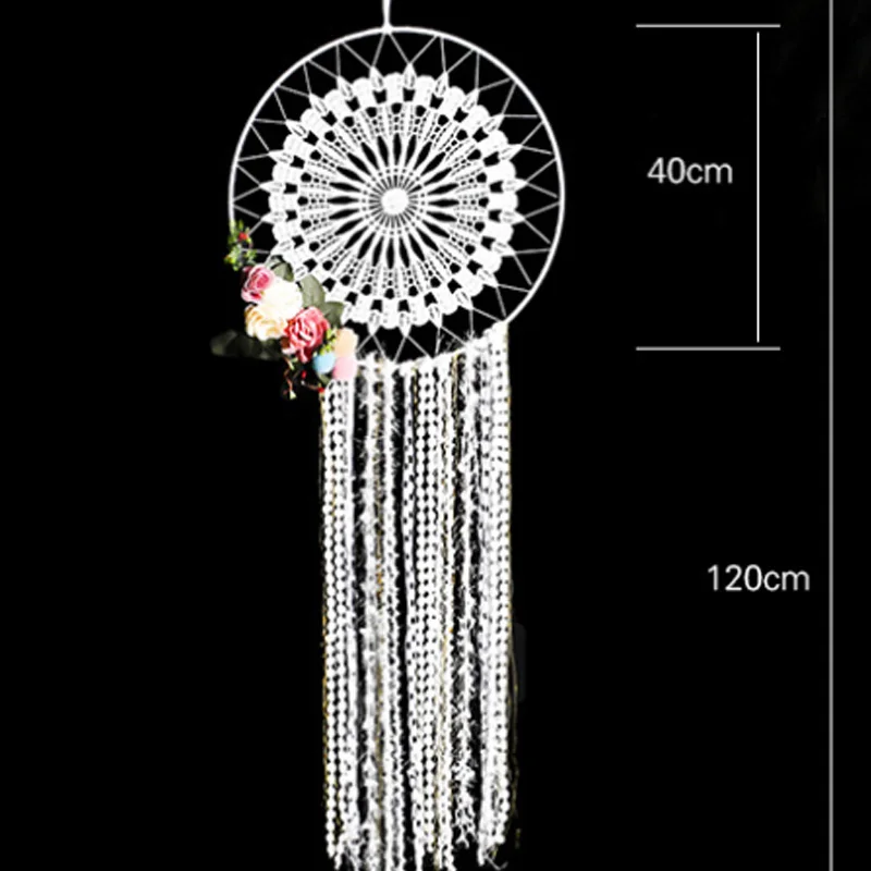 Ловец снов перо висячие украшения колокольчик кулон мечта Ткачество Чистая