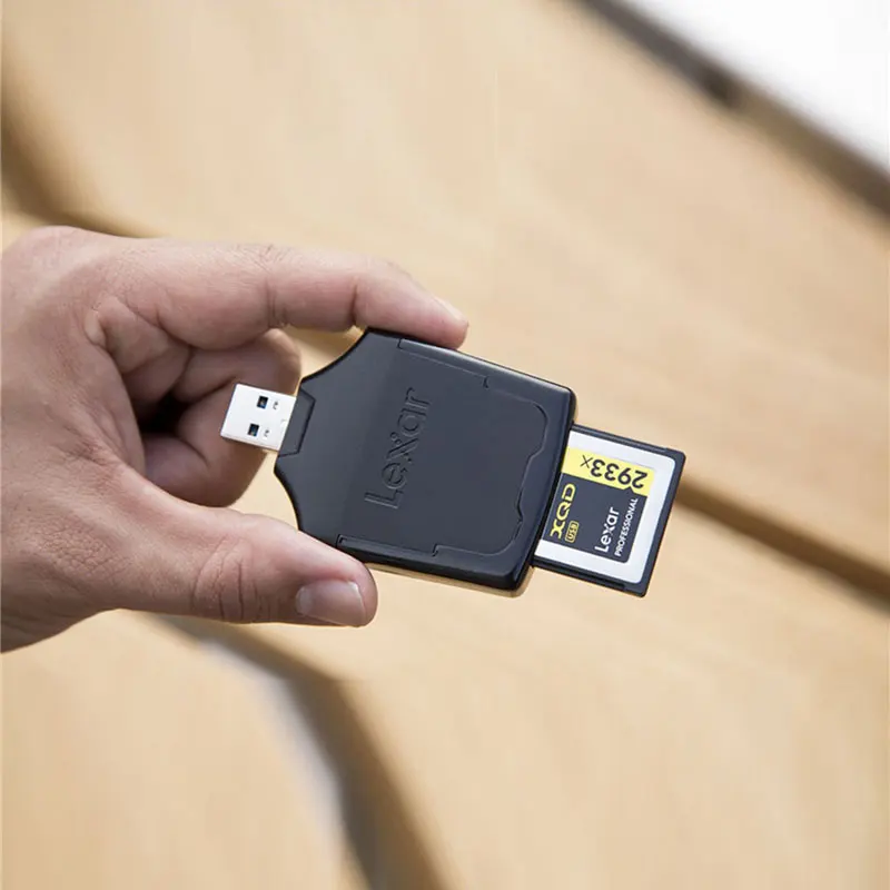 Кардридер Lexar XQD адаптер для карт USB 3 0 с картой на 32 ГБ FS7/D4/D500/D850 профессиональный
