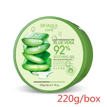 30g/40g/60g/220g Natural aloe vera gel 92% Shrink Pores Face Cleaning Cream Moisturizer Anti-Acne Gel Skin Care Facial Cream