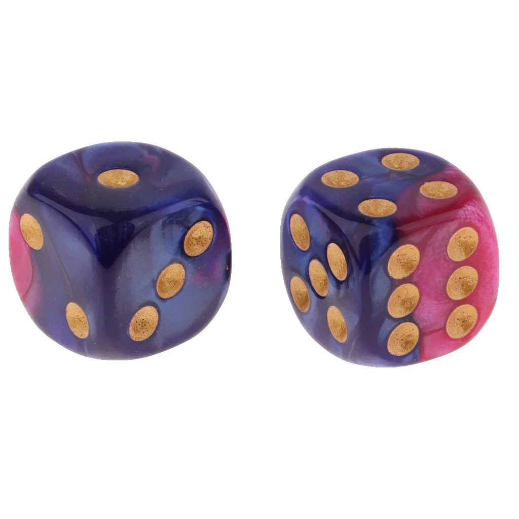 Игровые кости 5x6 игральные 16 мм для настольных игр и обучения математической