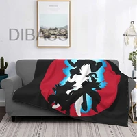 copy of dbz the evolution of goku the king flannel microfiber plush throw blanket home decoration