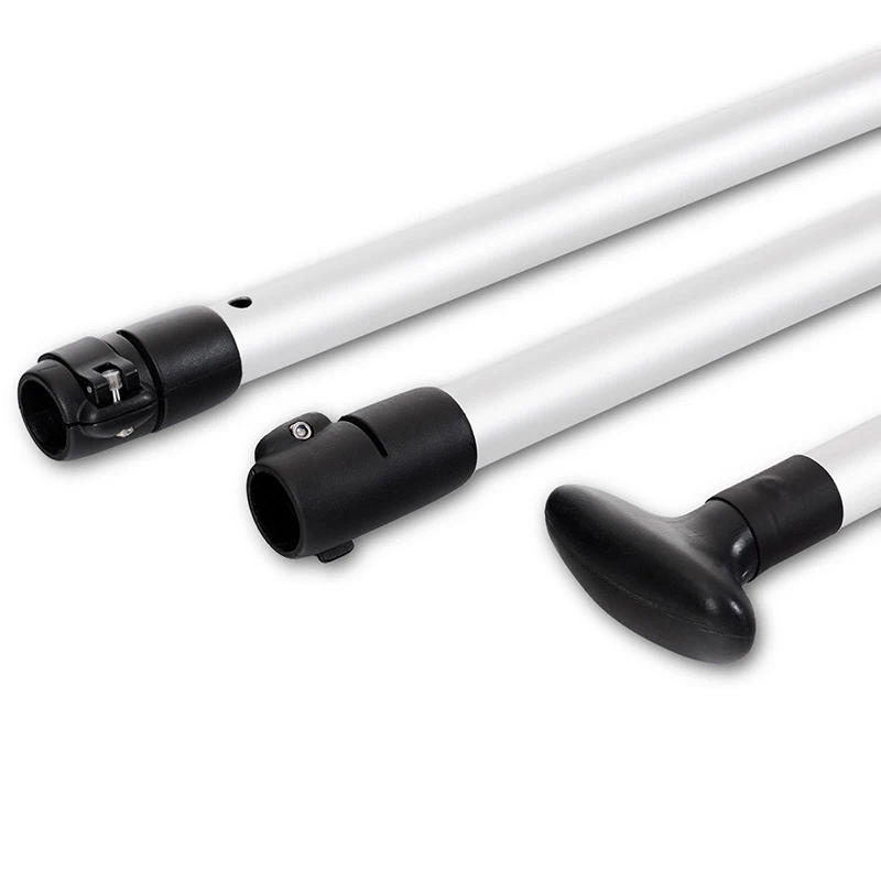 

Adjustable 3-Piece Aluminum Alloy Stand Up Paddle Aircraft Grade Aluminum Alloy Durable Nylon Blade Perfect Surf Paddle