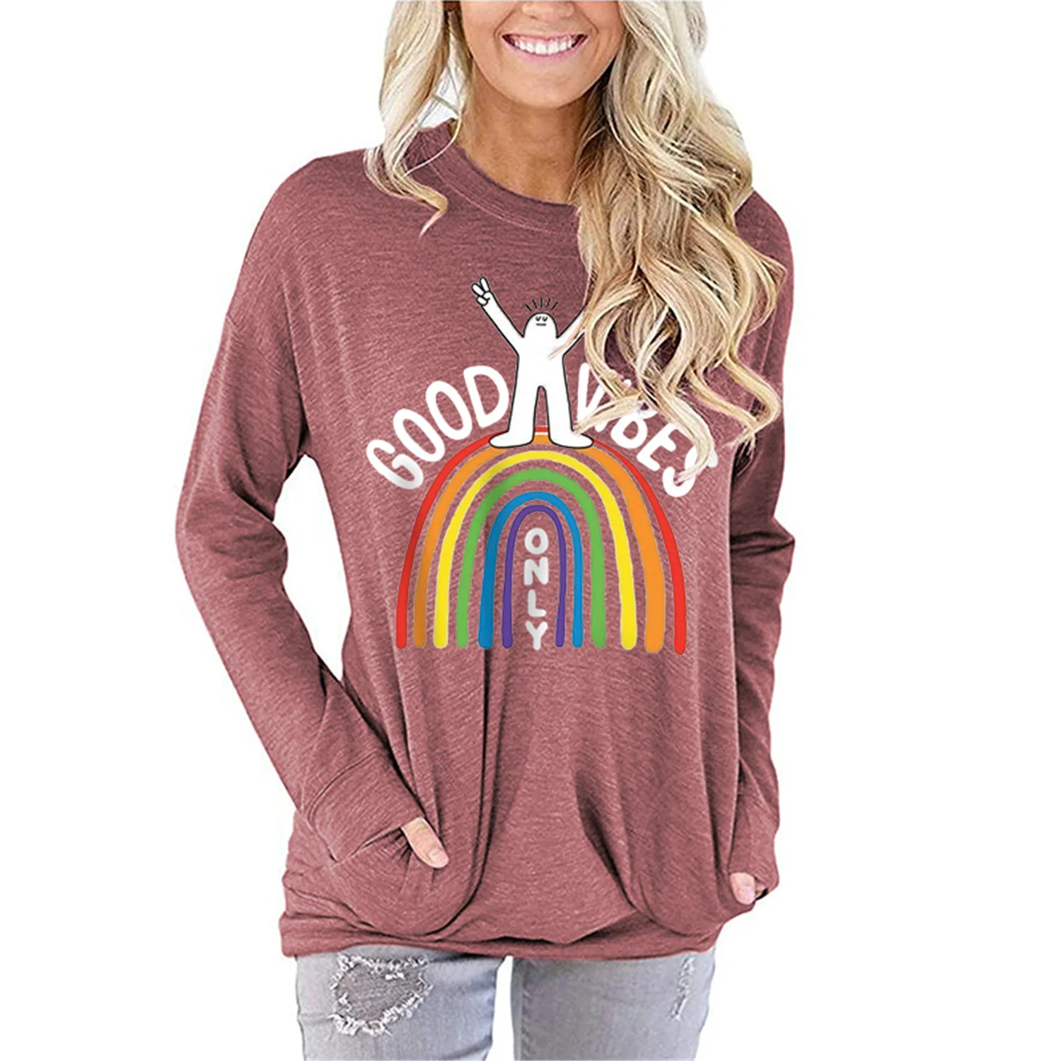 Сезон весна осень Футболка женская футболка с воротником для женщин фестиваль