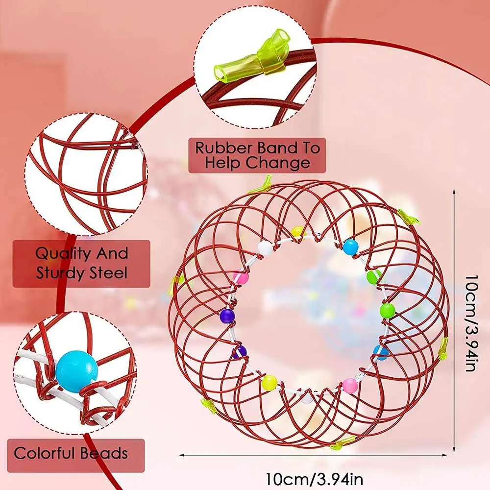 Корзина с цветами Мандала волшебная игрушка для декомпрессии 30-6 переменных